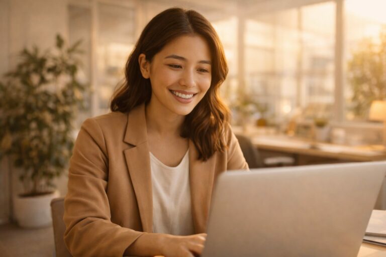 Professional treballant en el seu sector a Catalunya
